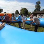 Human Kicker Fussball Spiel mieten